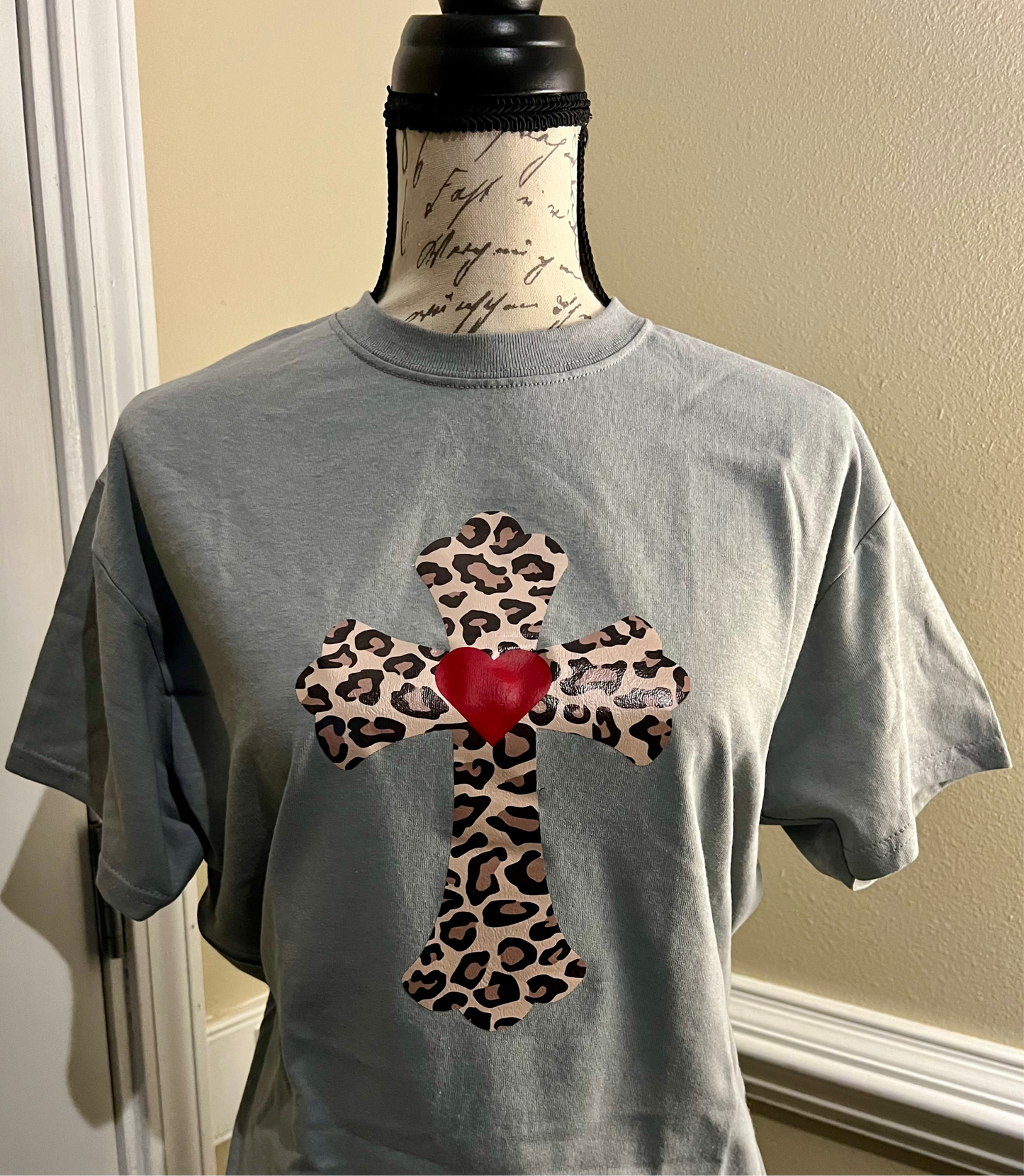 HEART-CROSS- Faith Shirt
