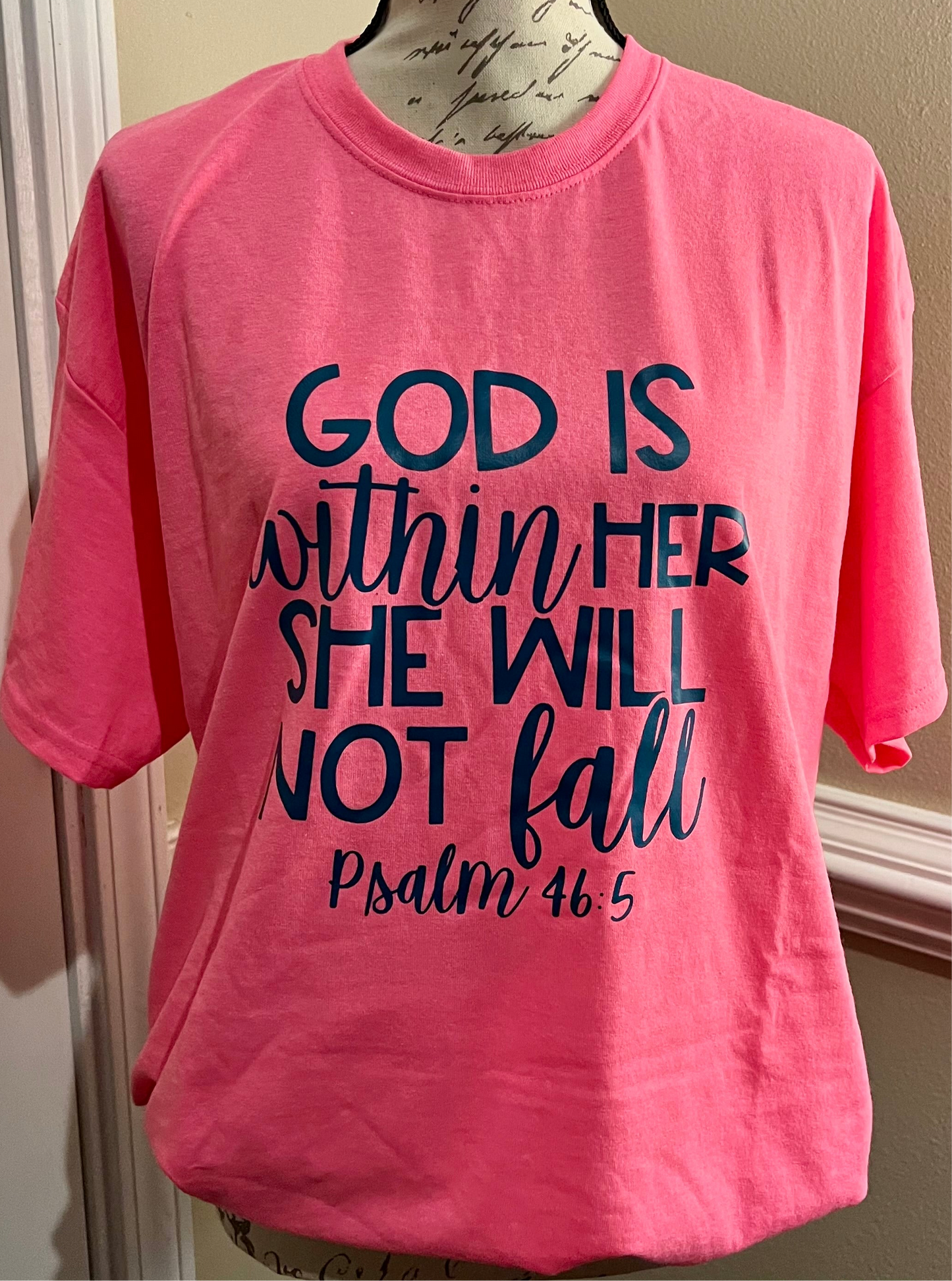GOD IS WITHIN HER, SHE WILL NOT FALL - Faith Shirt