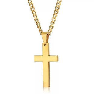 Cross Stainless Steel Necklace