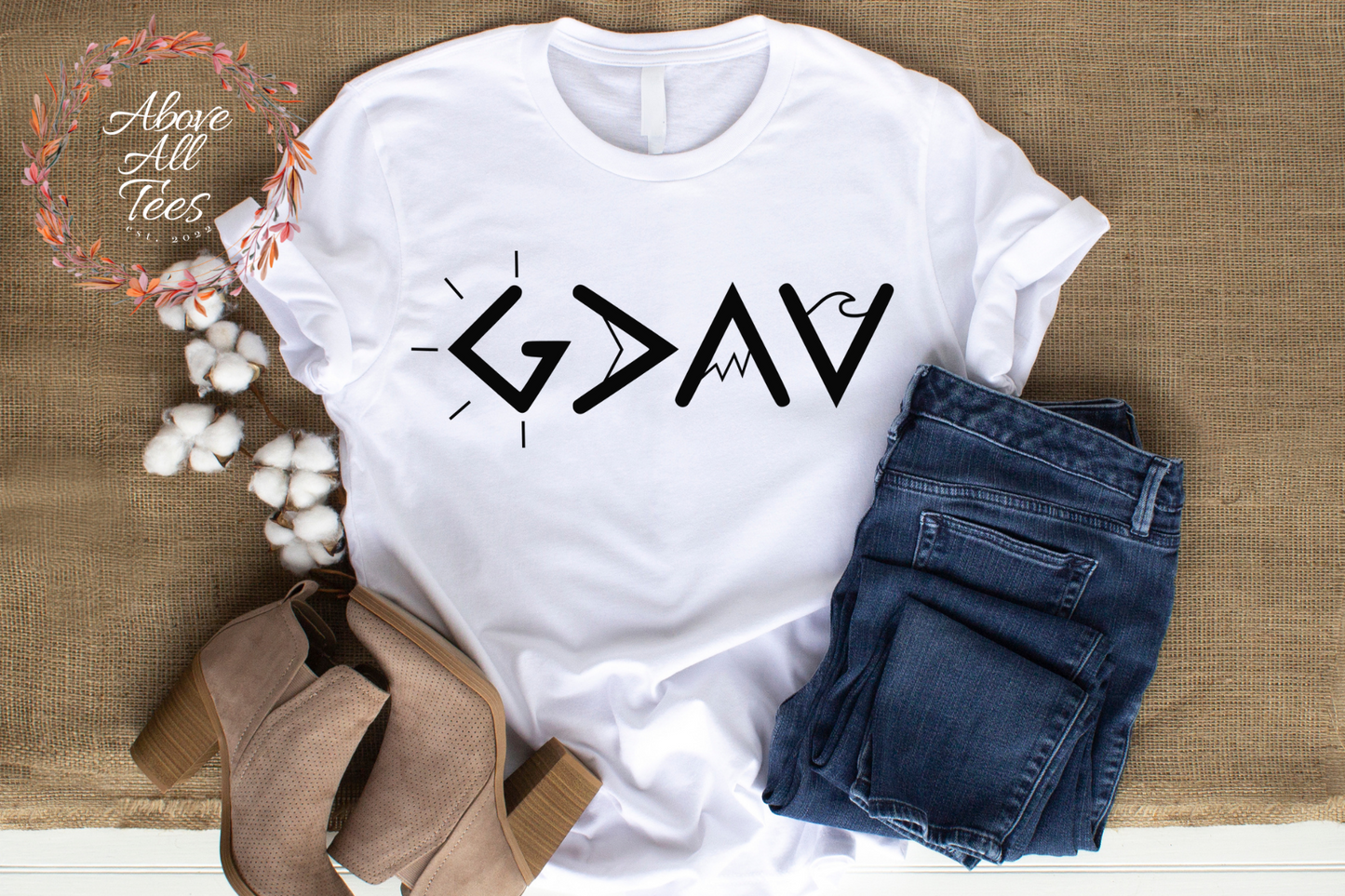 God is Greater Than Your Highs and Your Lows- Faith Shirt